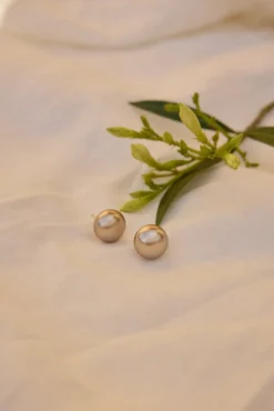 Earrings>Hello Molly Mu & Mims Earings Gold