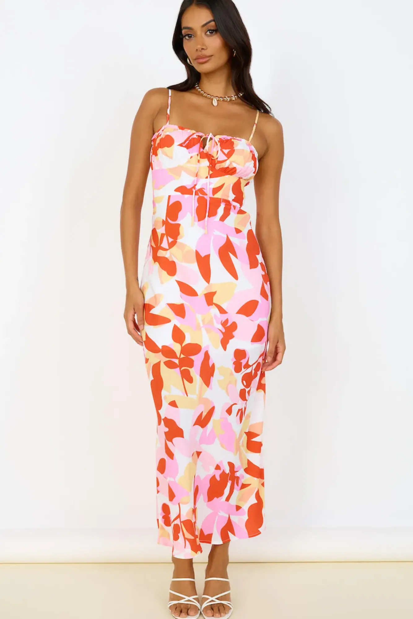 Vacation Dresses|Spring Break Dresses>Hello Molly Must Be Love Maxi Dress Pink