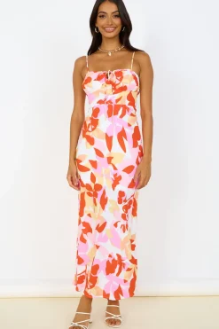 Vacation Dresses|Spring Break Dresses>Hello Molly Must Be Love Maxi Dress Pink