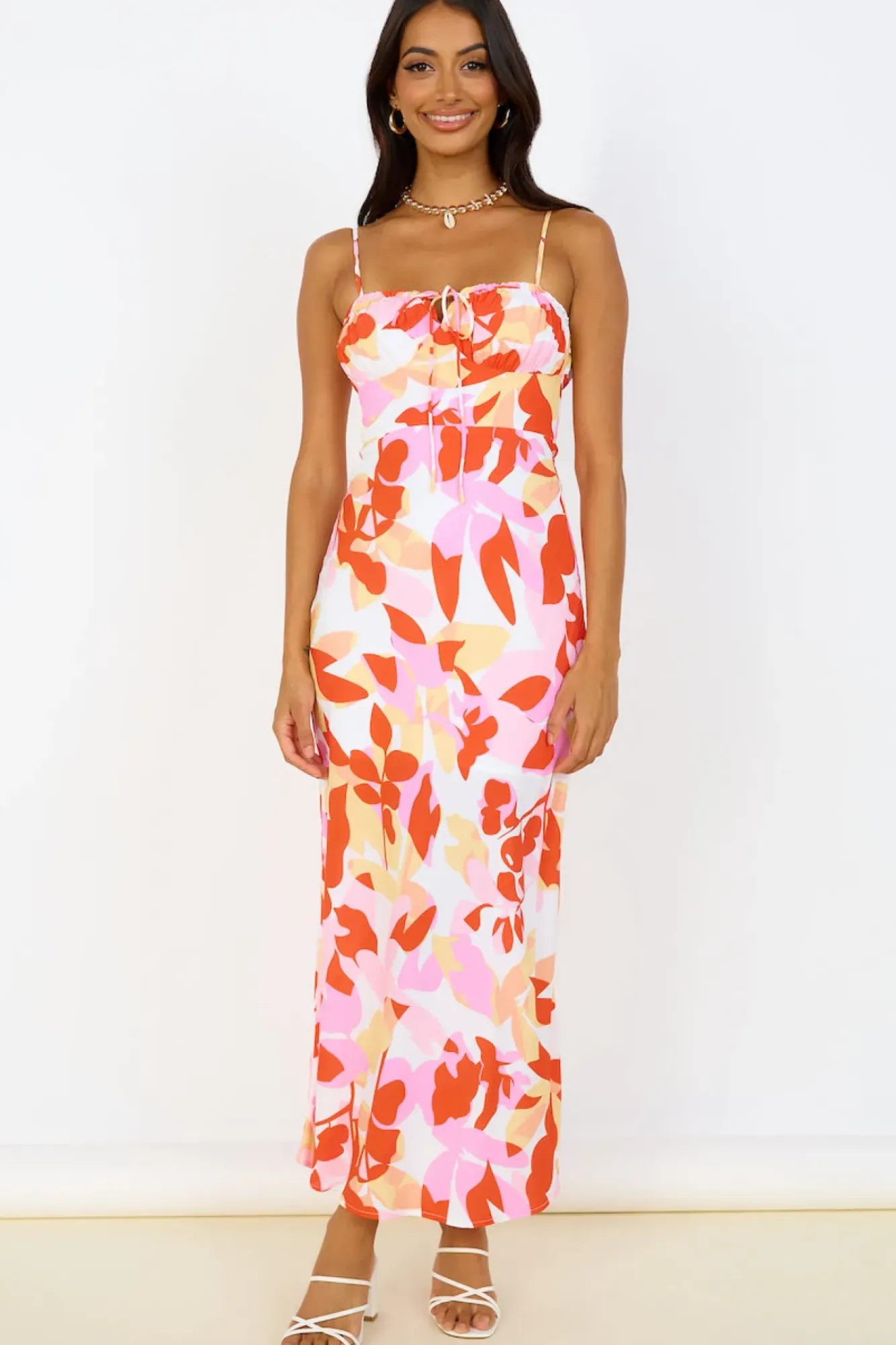 Vacation Dresses|Spring Break Dresses>Hello Molly Must Be Love Maxi Dress Pink