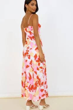 Vacation Dresses|Spring Break Dresses>Hello Molly Must Be Love Maxi Dress Pink