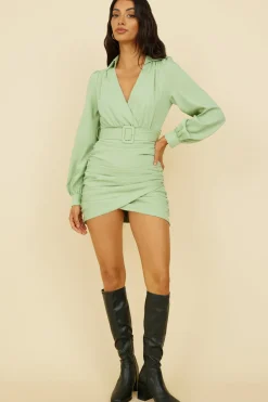Vacation Dresses|Spring Break Dresses>Hello Molly My Beau Dress Green