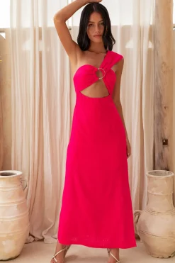 Wedding Guest Dresses|Formal Dresses>Hello Molly My Marigold Maxi Dress Pink