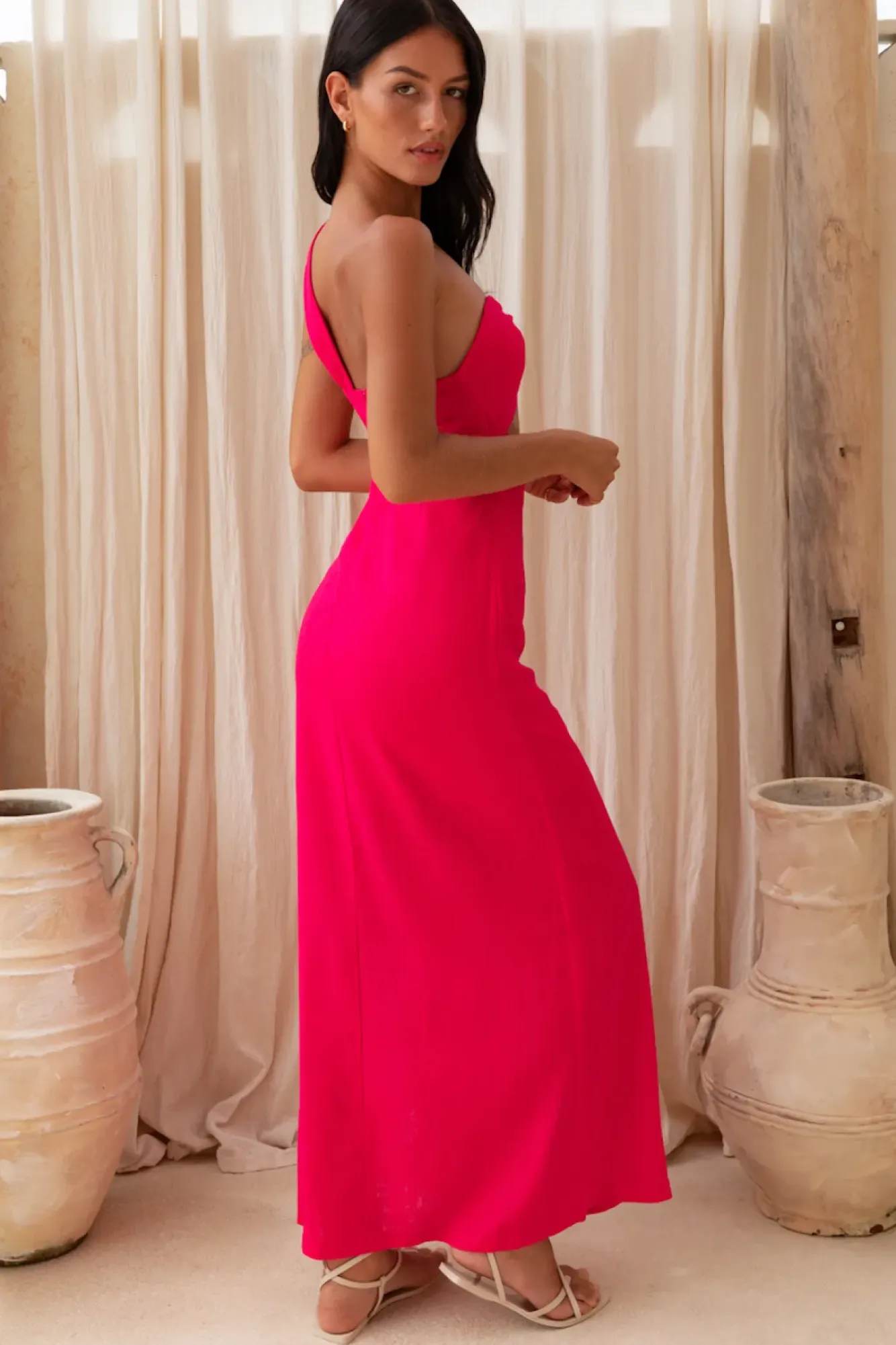 Wedding Guest Dresses|Formal Dresses>Hello Molly My Marigold Maxi Dress Pink