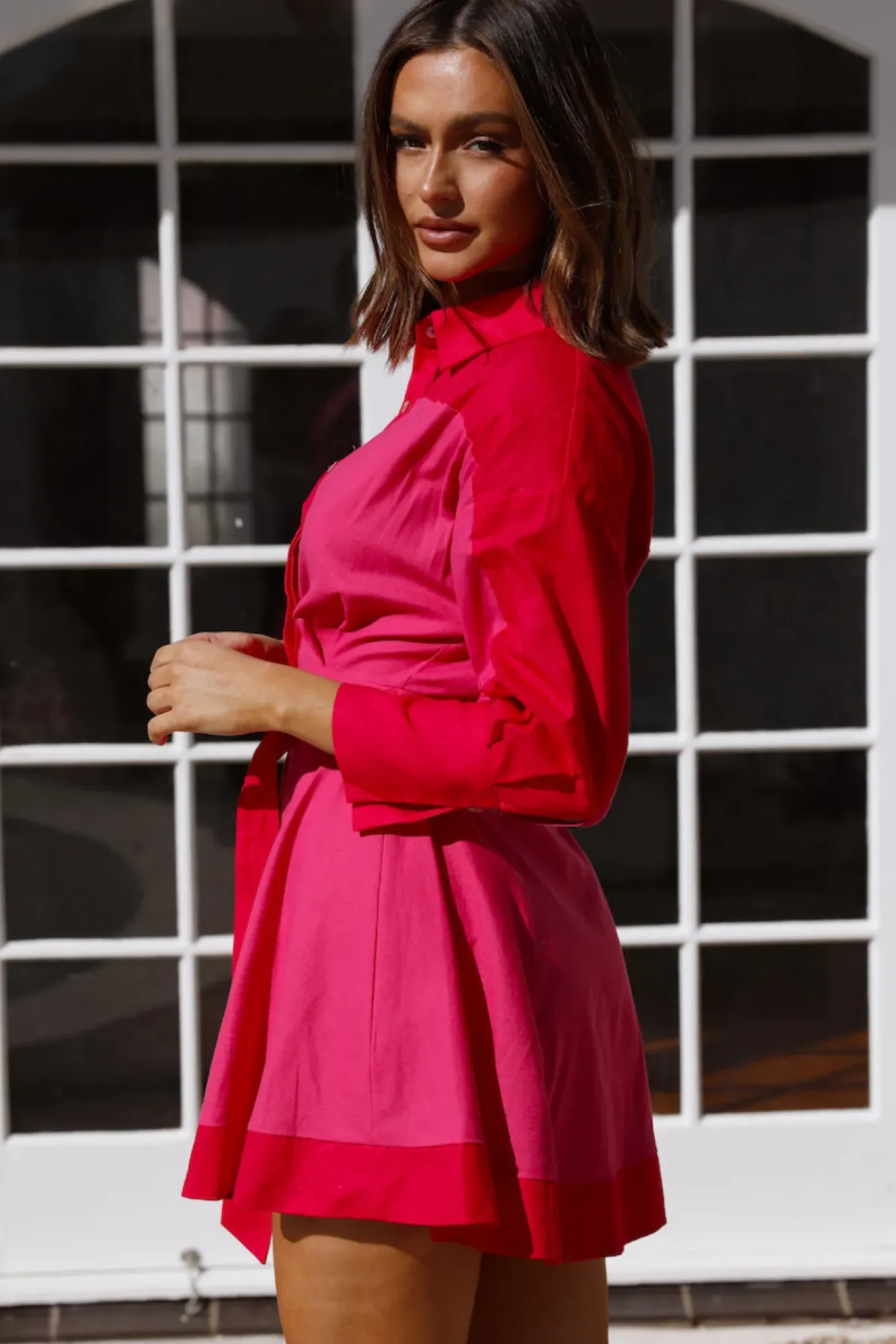 Spring Break Dresses|Date Night Dresses>Hello Molly My Motivation Dress Pink
