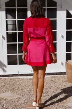Spring Break Dresses|Date Night Dresses>Hello Molly My Motivation Dress Pink
