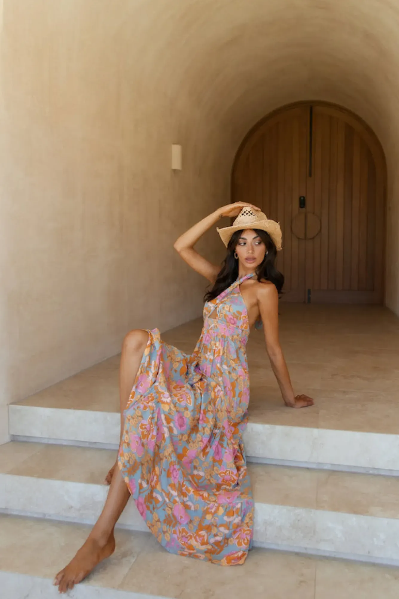 Spring Break Dresses|Bump Friendly>Hello Molly My Sunshine Maxi Dress Sage