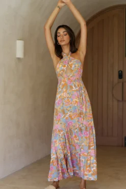 Spring Break Dresses|Bump Friendly>Hello Molly My Sunshine Maxi Dress Sage
