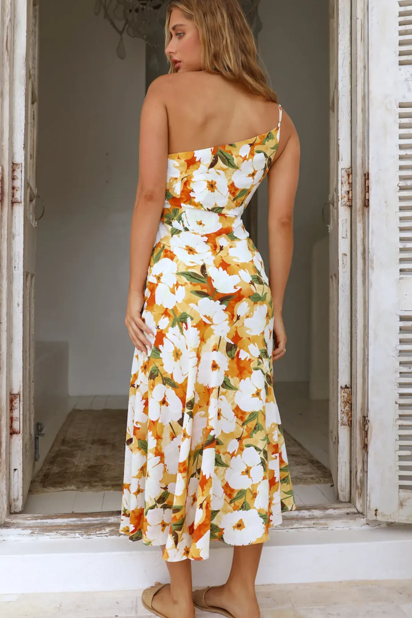 Wedding Guest Dresses|Floral Dresses>Hello Molly My Truth Maxi Dress Orange
