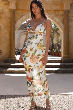 Spring Break Dresses|Floral Dresses>Hello Molly Naturally Me Maxi Dress Yellow