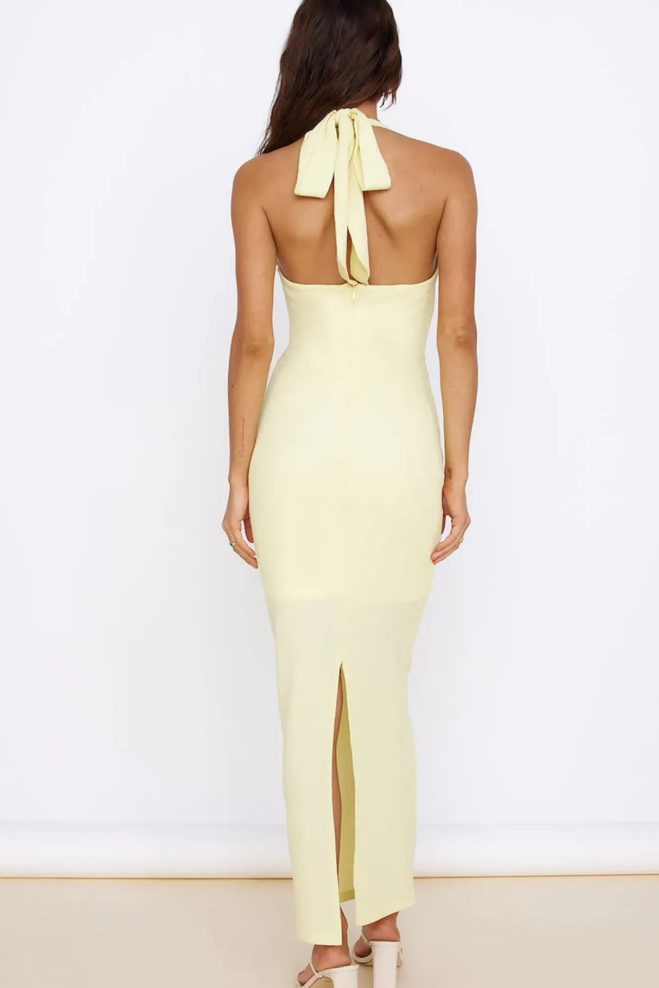 Spring Break Dresses|Date Night Dresses>Hello Molly New Found Purpose Maxi Dress Yellow