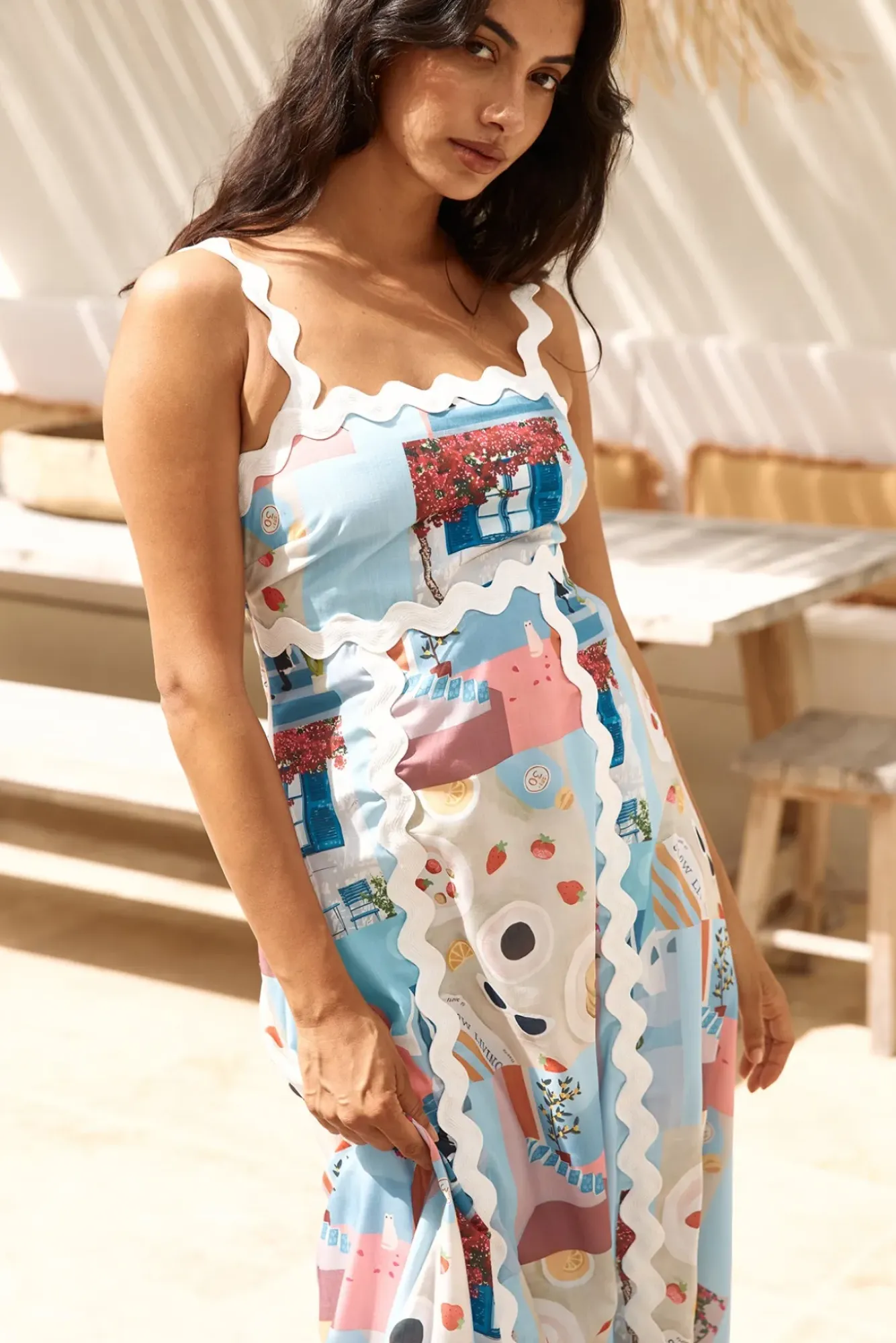 Vacation Dresses|Spring Break Dresses>Hello Molly New In Town Maxi Dress Multi