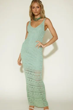 Vacation Dresses|Spring Break Dresses>Hello Molly New Year's Day Maxi Dress Sage