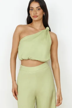 Two-Piece Pants Set>Hello Molly New York Girl Set Green