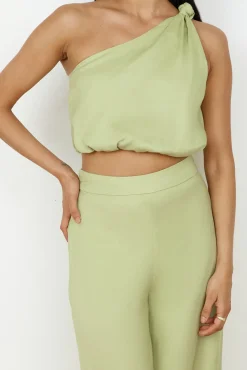 Two-Piece Pants Set>Hello Molly New York Girl Set Green