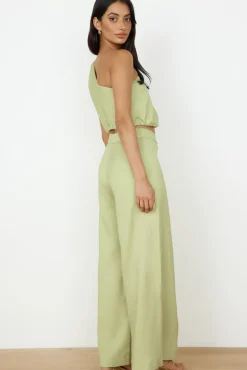 Two-Piece Pants Set>Hello Molly New York Girl Set Green