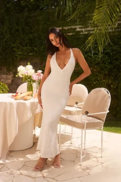 Wedding Guest Dresses|Formal Dresses>Hello Molly Next to me Midi Dress in Cream