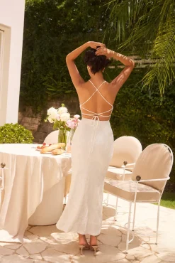 Wedding Guest Dresses|Formal Dresses>Hello Molly Next to me Midi Dress in Cream