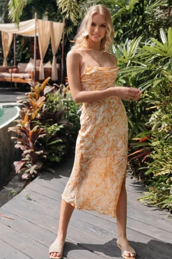 Vacation Dresses|Spring Break Dresses>Hello Molly Night Moves Midi Dress
