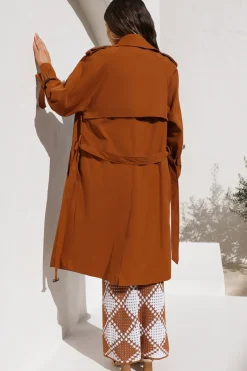 Jackets|Coats>Hello Molly Northern Sun Jacket Chocolate
