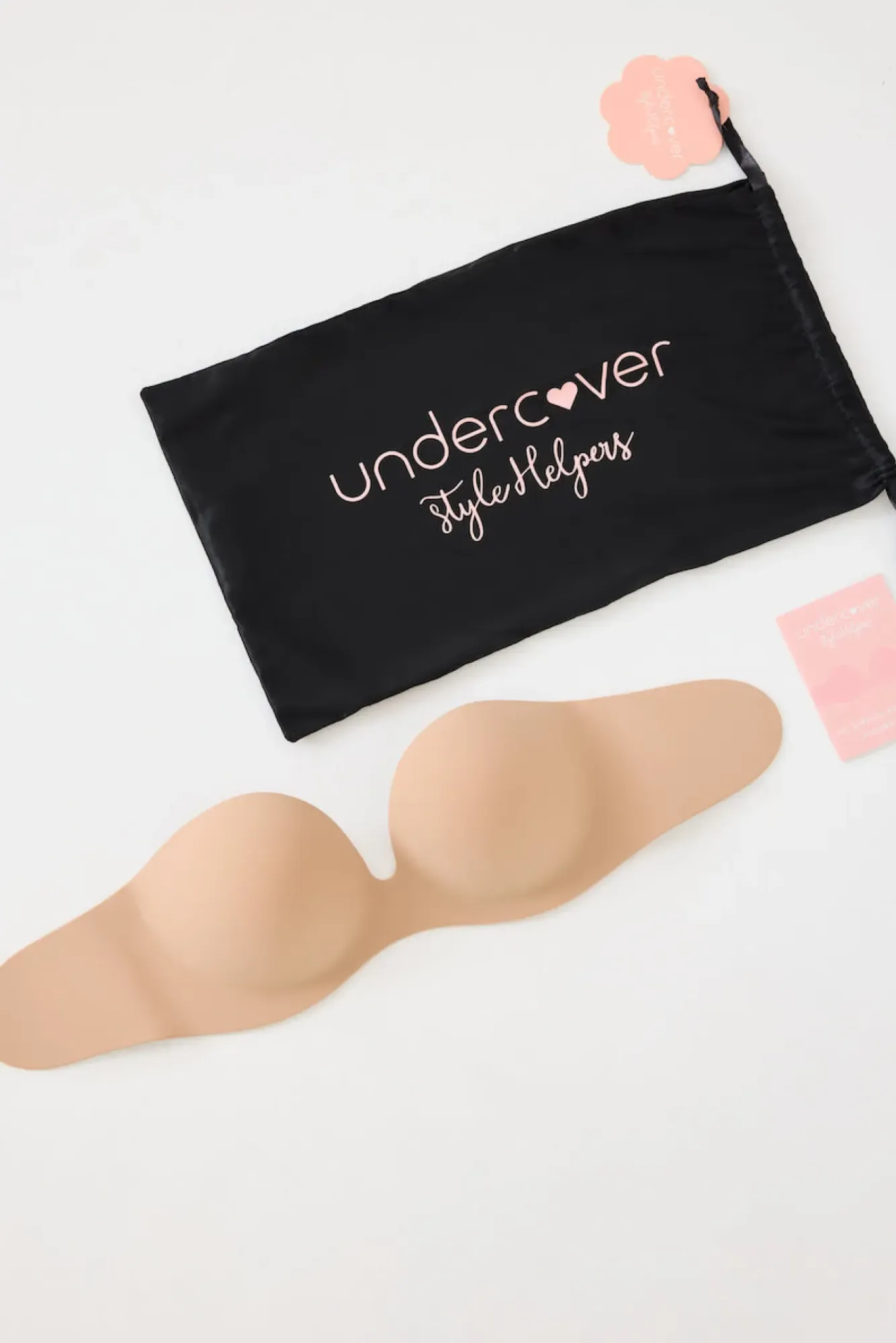 Breast Tape>UNDERCOVER STYLE HELPERS No Strings Attached Bra Nude