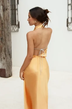 Wedding Guest Dresses|Cocktail Dresses>Hello Molly Oasis In Bora Bora Maxi Dress Sun