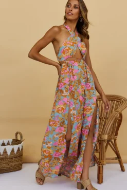 Spring Break Dresses|Bump Friendly>Hello Molly Oasis Pond Maxi Dress