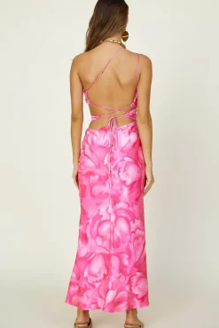 Maxi Dresses>Hello Molly Oceans Apart Maxi Dress Pink
