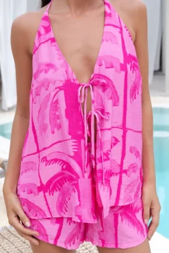 Fashion Tops And Vests|Cropped>Seven Wonders Octavia Top Pink
