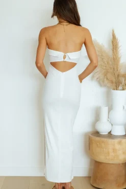 Bridesmaid Dresses|Vacation Dresses>Hello Molly Only One Maxi Dress White
