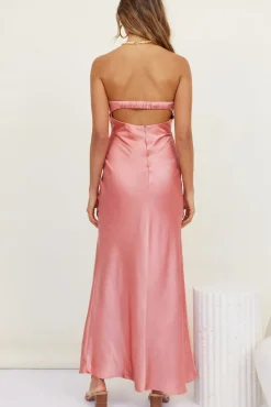 Wedding Guest Dresses|Formal Dresses>Hello Molly Open Hearts Maxi Dress Pink