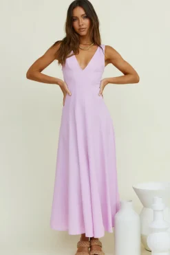 Wedding Guest Dresses|Formal Dresses>Hello Molly Open Meadows Maxi Dress Lilac