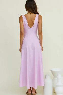 Wedding Guest Dresses|Formal Dresses>Hello Molly Open Meadows Maxi Dress Lilac