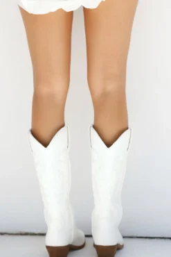 Boots>Billini Ottilie Cowboy Boots White
