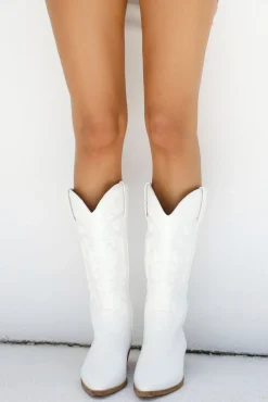 Boots>Billini Ottilie Cowboy Boots White