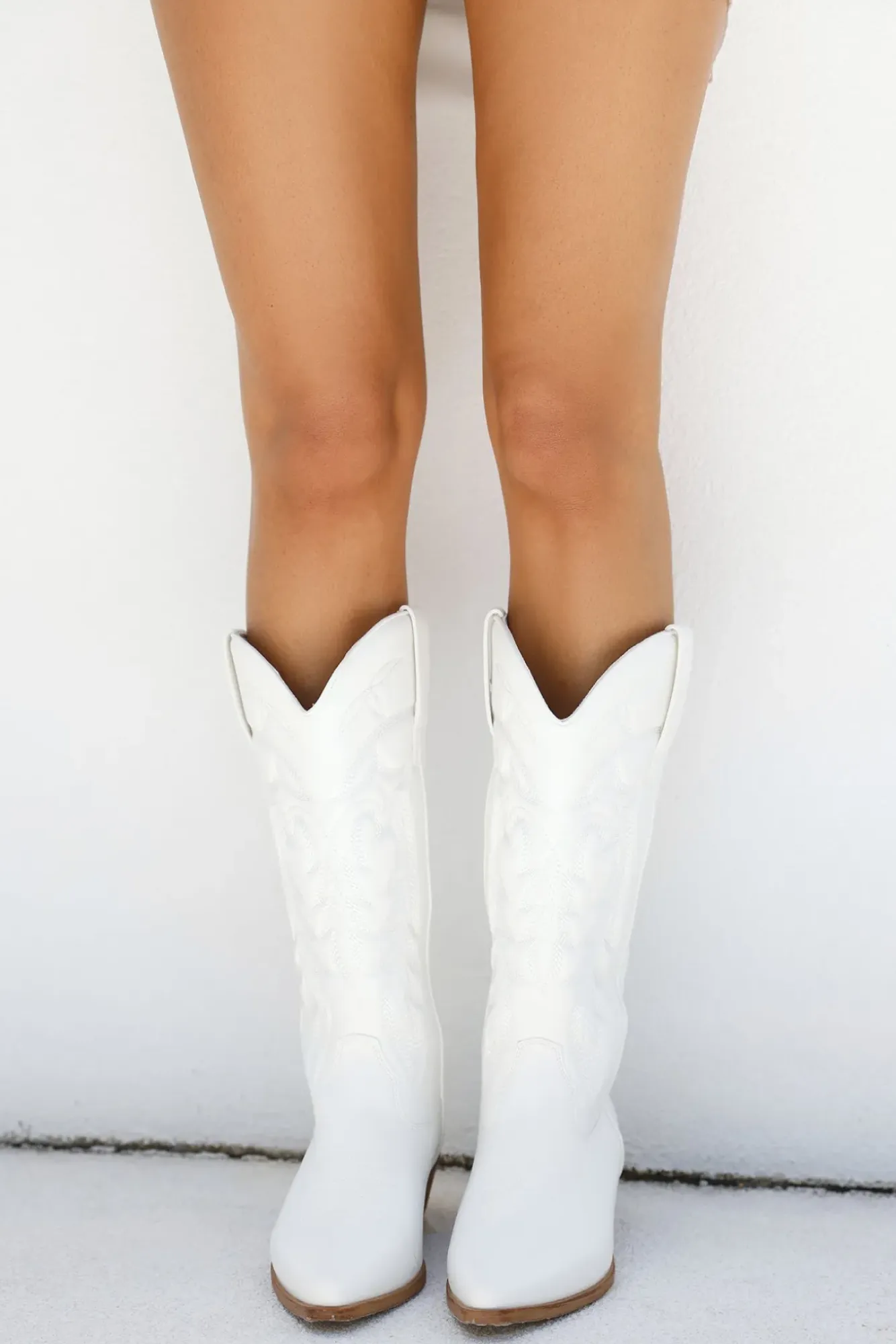 Boots>Billini Ottilie Cowboy Boots White