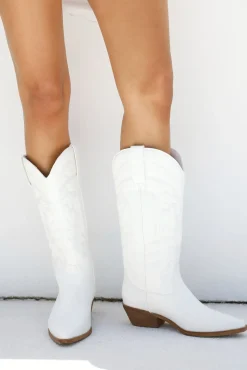 Boots>Billini Ottilie Cowboy Boots White