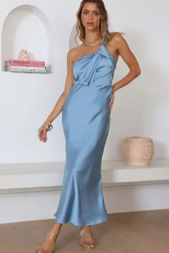 Bridesmaid Dresses|Maxi Dresses>Hello Molly Over Again Maxi Dress Blue