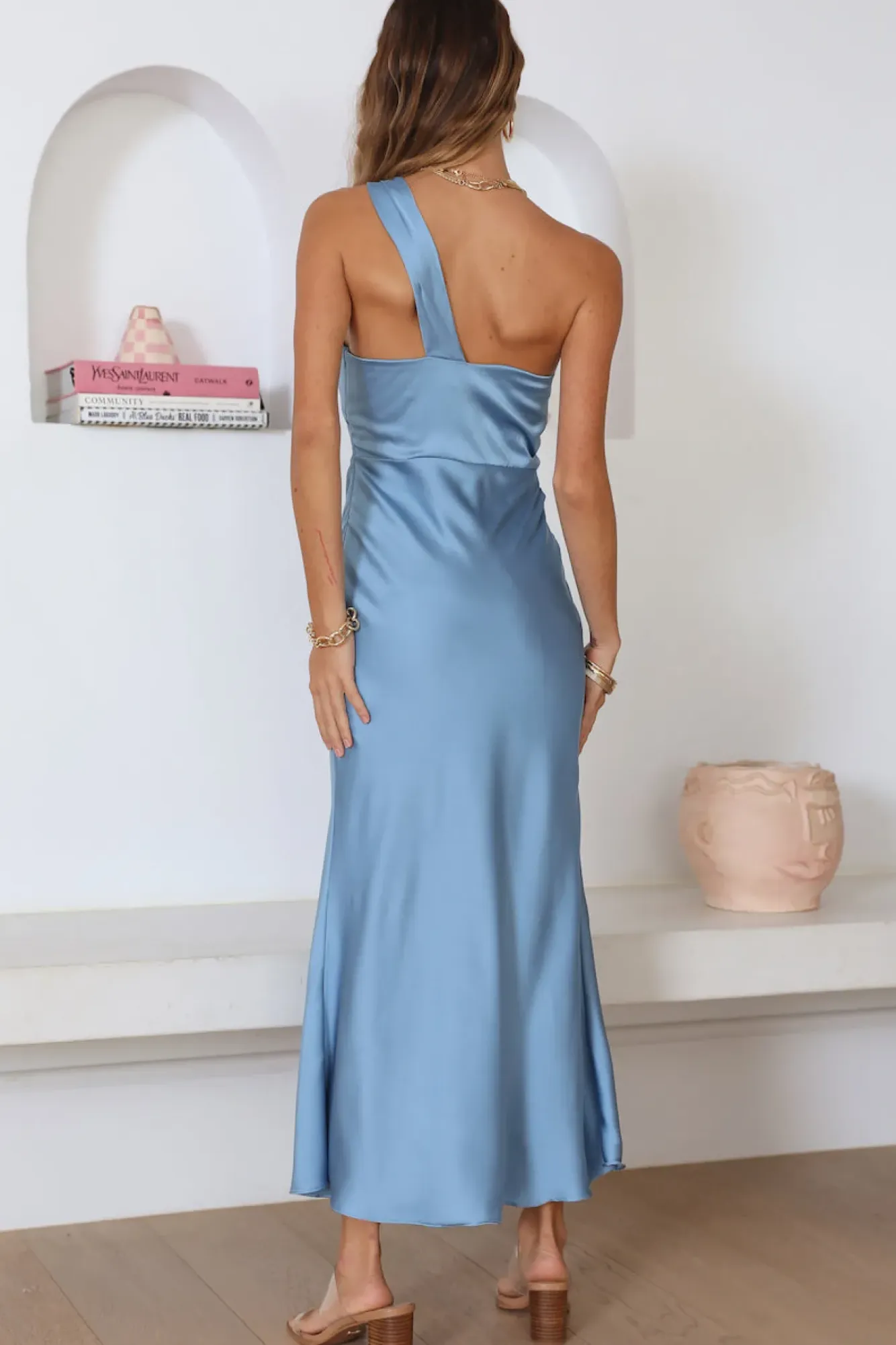 Bridesmaid Dresses|Maxi Dresses>Hello Molly Over Again Maxi Dress Blue