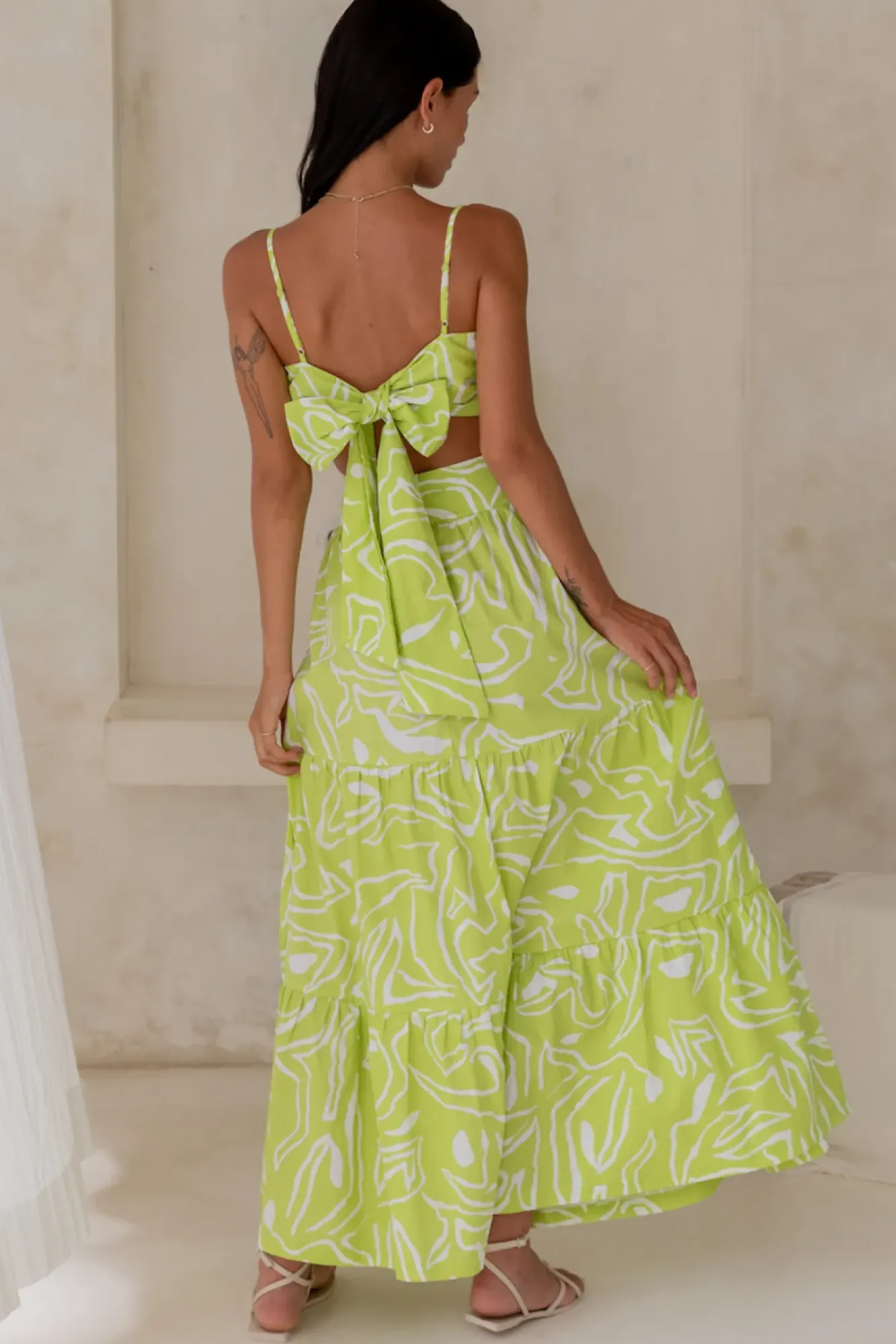 Wedding Guest Dresses|Cocktail Dresses>Hello Molly Over And Over Maxi Dress Green