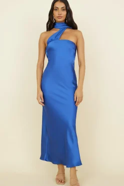 Wedding Guest Dresses|Formal Dresses>Hello Molly Over The Pond Maxi Dress Navy Blue
