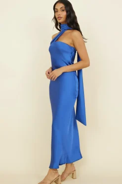 Wedding Guest Dresses|Formal Dresses>Hello Molly Over The Pond Maxi Dress Navy Blue