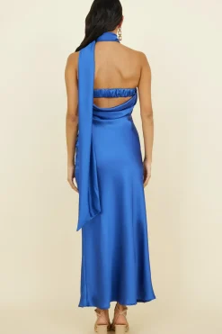 Wedding Guest Dresses|Formal Dresses>Hello Molly Over The Pond Maxi Dress Navy Blue