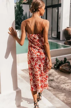 Cocktail Dresses|Spring Break Dresses>Hello Molly Passion Prima Midi Dress