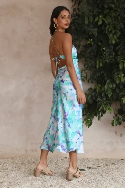 Wedding Guest Dresses|Cocktail Dresses>Hello Molly Perfectly Fine Maxi Dress Blue