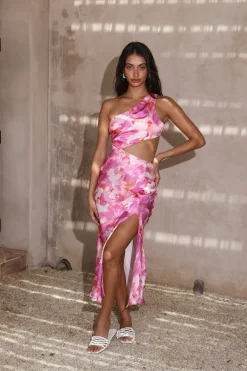 Wedding Guest Dresses|Formal Dresses>Hello Molly Perfectly Fine Maxi Dress Pink