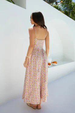 Wedding Guest Dresses|Vacation Dresses>Hello Molly Petal Play Midi Dress Pink