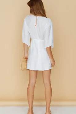 Spring Break Dresses|Summer Dresses>Hello Molly Pieces Of A Whole Dress White