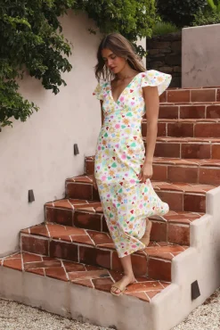 Vacation Dresses|Spring Break Dresses>Hello Molly Playing In The Sun Maxi Dress Multi