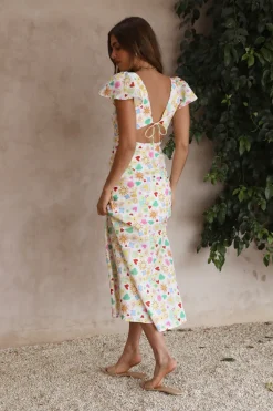 Vacation Dresses|Spring Break Dresses>Hello Molly Playing In The Sun Maxi Dress Multi